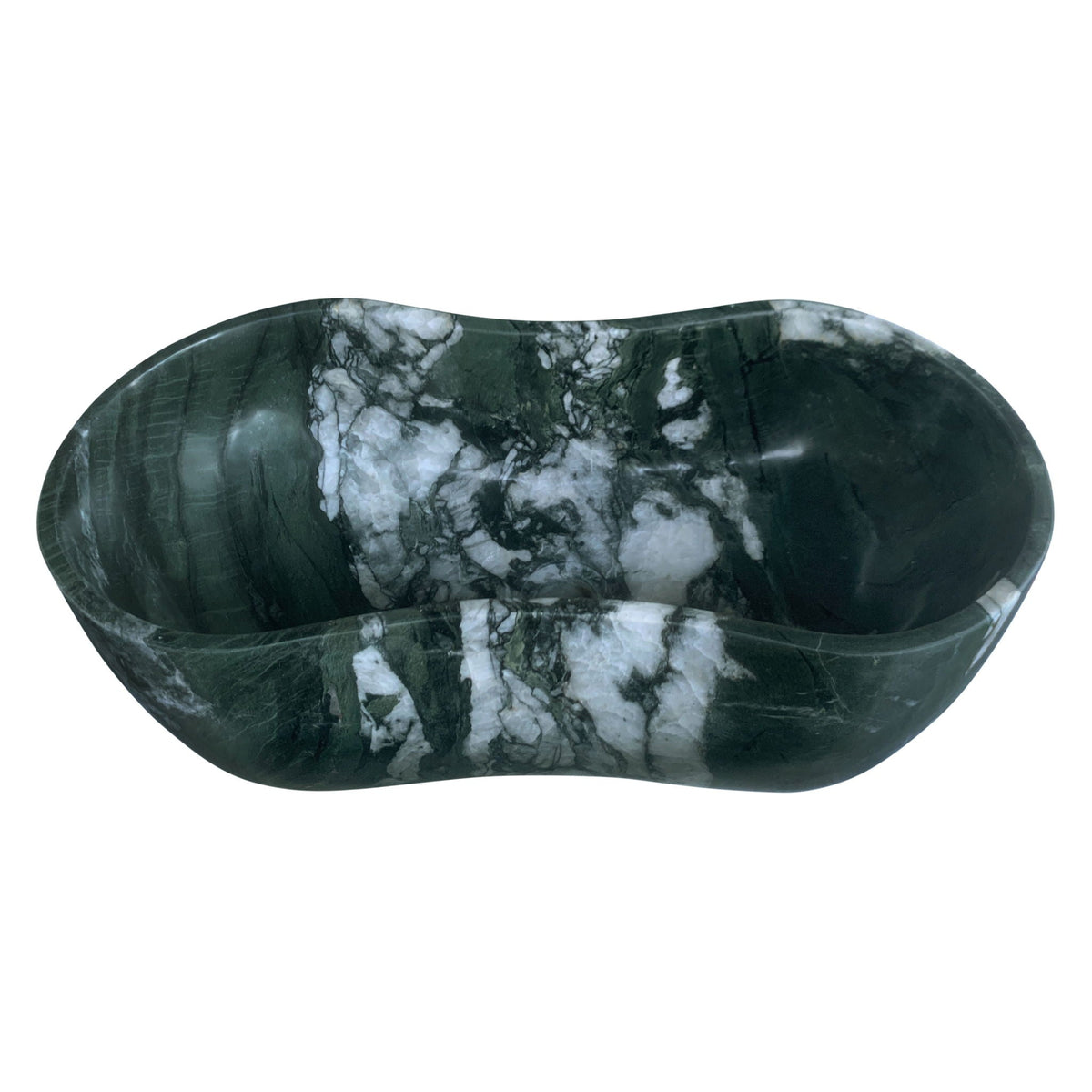 Bathroom Vessel Sink With Wavy Design