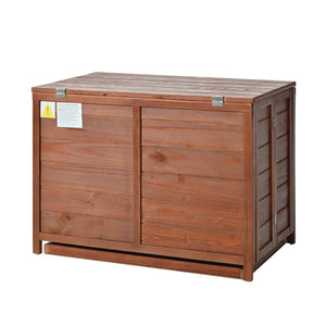 33" Solid Wood Dog Crate Furniture - Foldable Indoor Kennel