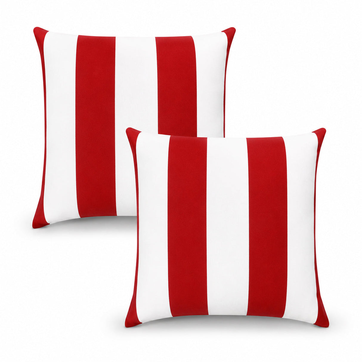 4 Pack Outdoor Lumbar Pillow Covers – Water-Repellent & Fade Resistant