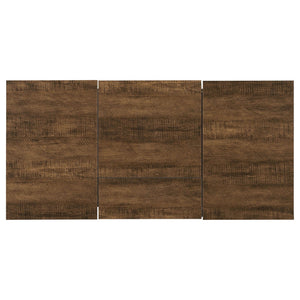 Writing Desk With 4 Hidden Storages - Brown