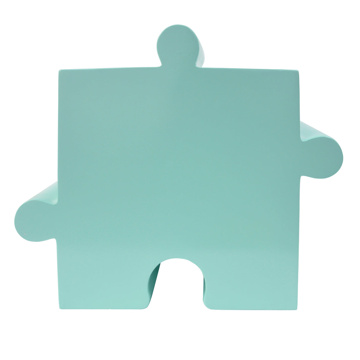 3-Piece Artistic Puzzle Table Set, Modular MGO Side Tables with Interlocking Design