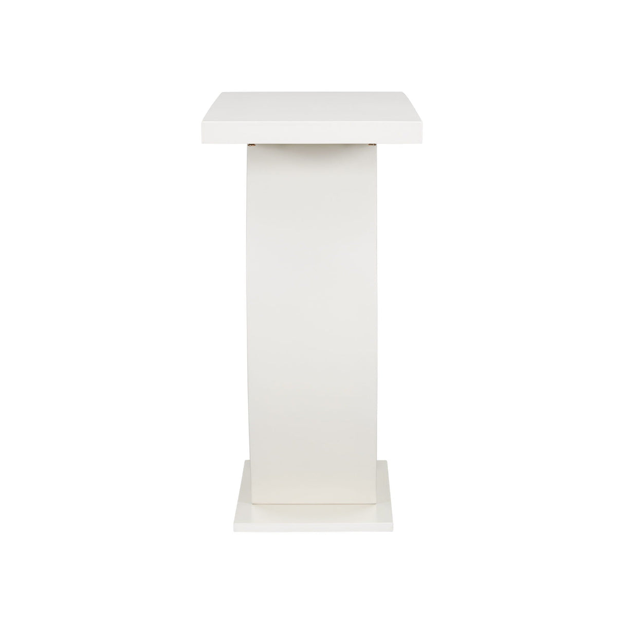 Console Table With Oval Base And Reinforced Bottom Plate