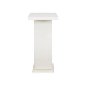 Console Table With Oval Base And Reinforced Bottom Plate