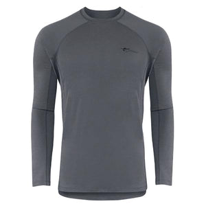 Stone Glacier Chinook Merino Long Sleeve Crew Granite Grey Small