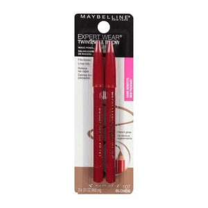 Maybelline Expert Eyes Brow And Eye Pencil, Blonde [107], 0.03 oz (Pack of 4)