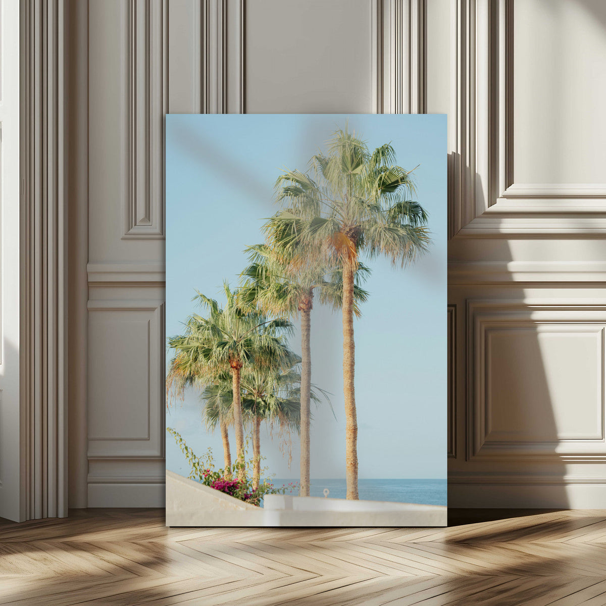 Tropical Ocean Canvas Print – Framed Beach Coastal Nautical