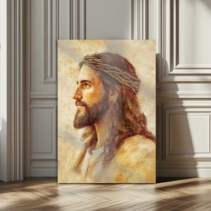 Spiritual Portrait Wall Art – Framed Inspirational Canvas