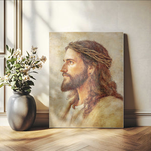 Spiritual Portrait Wall Art – Framed Inspirational Canvas