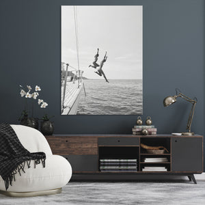 Sailing Wall Art Canvas Print – Ocean Adventure Sailboat