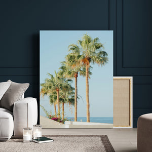 Tropical Ocean Canvas Print – Framed Beach Coastal Nautical