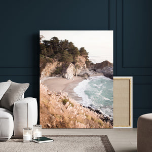 McWay Falls Canvas Wall Art, Big Sur California Photography