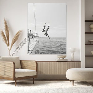 Sailing Wall Art Canvas Print – Ocean Adventure Sailboat