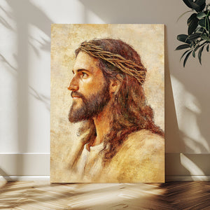 Spiritual Portrait Wall Art – Framed Inspirational Canvas