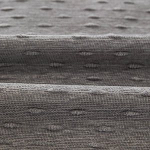 Textured Throw Blanket with 3D Dobby Weave, Minimalist Furniture Protector for Couch