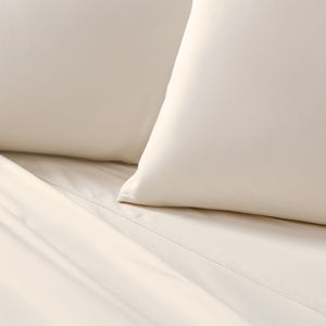 Weekender 200 TC Cotton Sheet Set Twin XL Cream