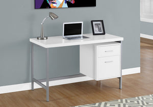 Computer Desk for Home Office with Storage Drawers, Left or Right Setup
