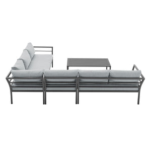 Sunnyside - 5 Piece Outdoor Conversation Set