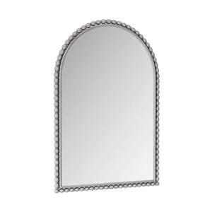 Vintage Iron Art Arch Mirror, Wall Hanging Or Table Display