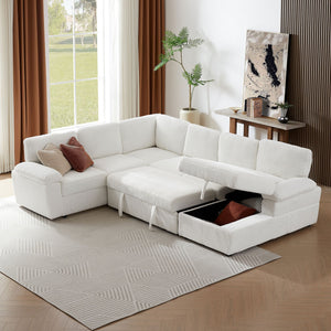 Oversized Modular Storage Sectional Sofa Couch