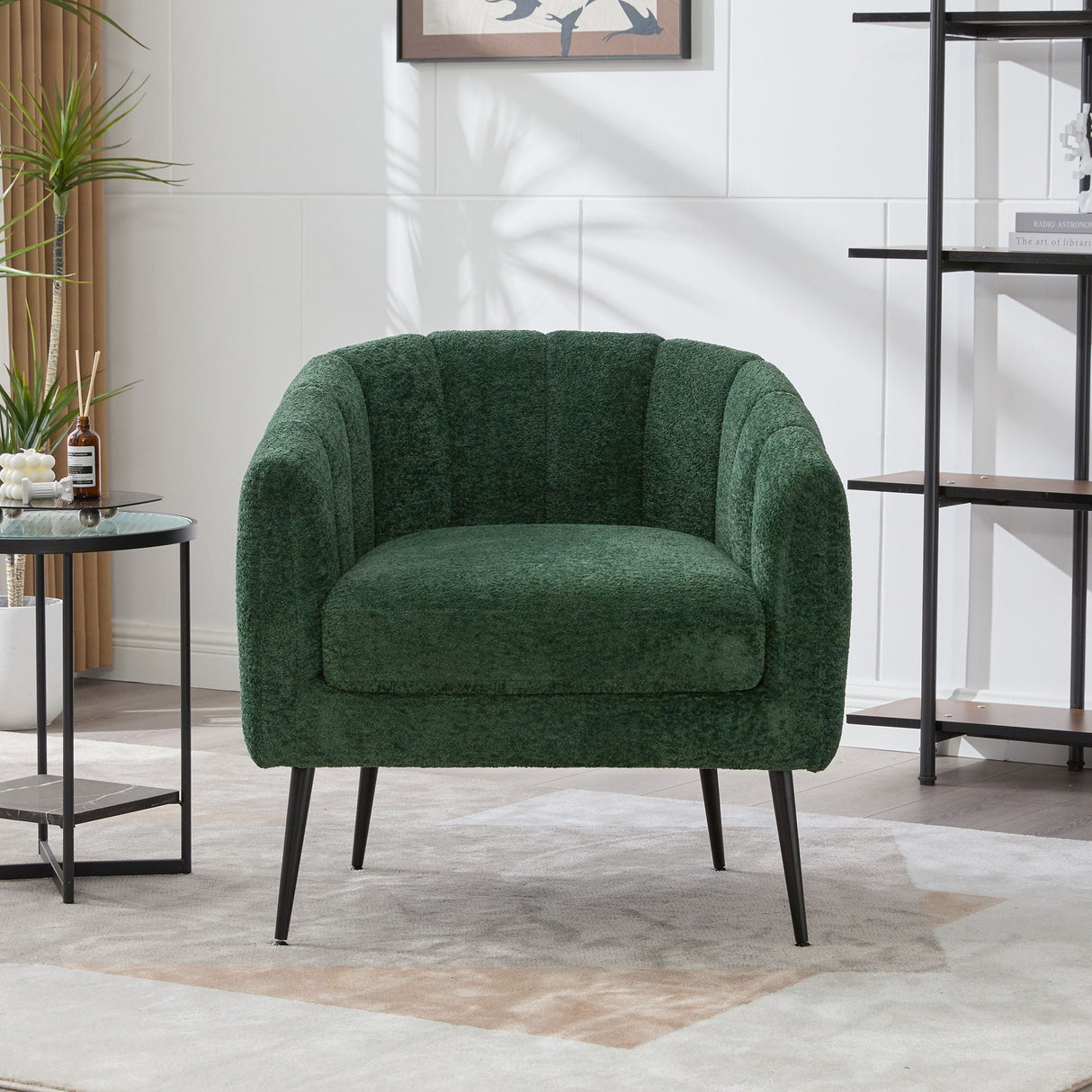 Vanity Barrel Accent Lounge Chair