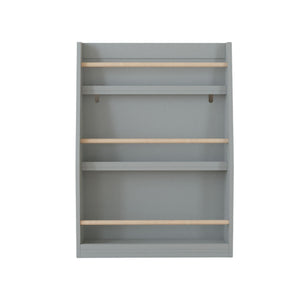 3 Tier Book Shelf with Compact Storage - Multiple Colors