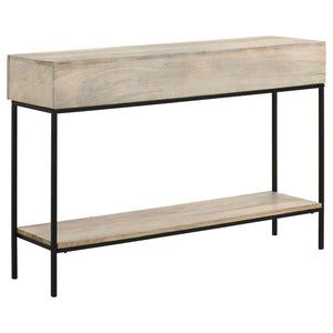 Terrace - 2 Drawer Entryway Console Table - White Washed