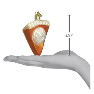 Piece Of Pumpkin Pie Christmas Ornament