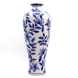 Blue garden tall azalea shoulder vase