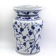 Blue-garden-white-cherry-blossom-podium-stool-Outdoor-Tables