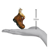 Hiking Boot Glass Ornament