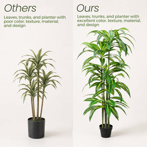 Dracaena Artificial Plant Indoor - 5.5FT