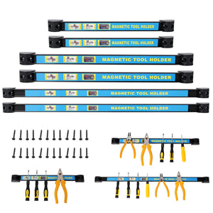 6-Pack Heavy Duty Magnetic Tool Holder Set