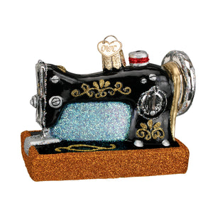 Sewing Machine Christmas Ornament by Old World Christmas