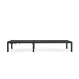 Westport Adjustable Outdoor Chaise Lounge Set of 2 Black Aluminum Frame