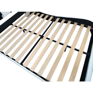 Platform Bed Frame With LED Lighting, tooth Music, Vibration Massage