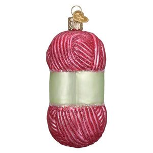 Knitting Yarn Ornament