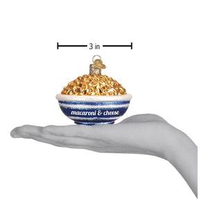 Bowl Of Mac & Cheese Christmas Ornament