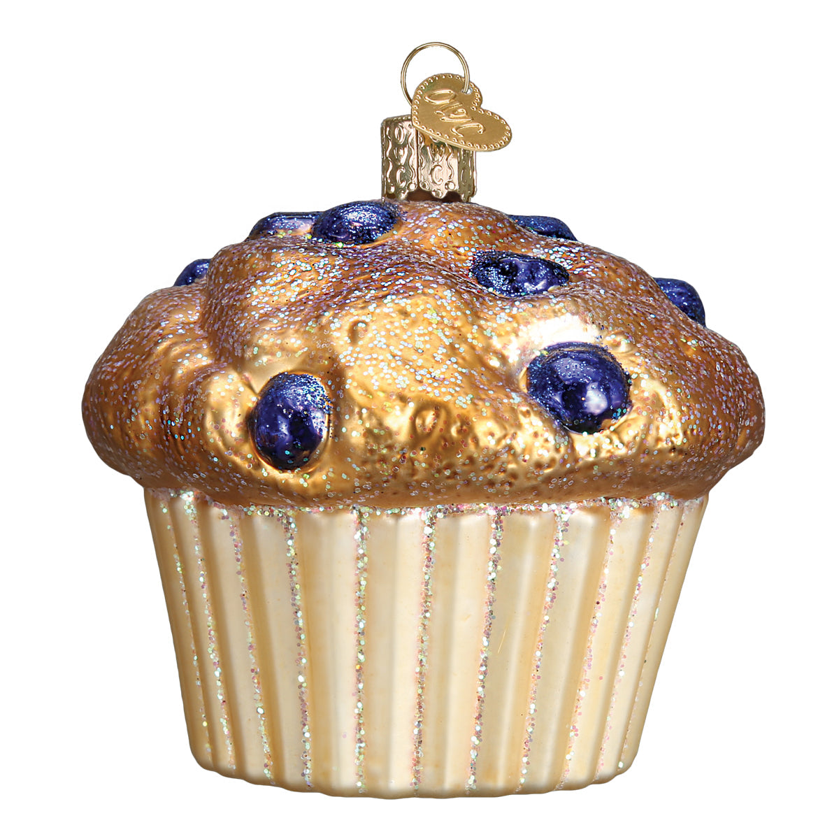 Blueberry Muffin Ornament