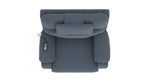 Dreamtime - 48" Power Headrest Power Lay Flat Recliner With CR3 Heat/Massage/Zero Gravity