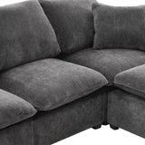 The Katherine Customizable Modular Chenille Sectional