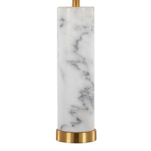Marabella 26" Contemporary Marble Table Lamp Set of 2
