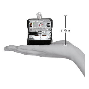 Espresso Machine Ornament by Old World Christmas