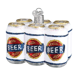Six Pack Of Beer Ornament