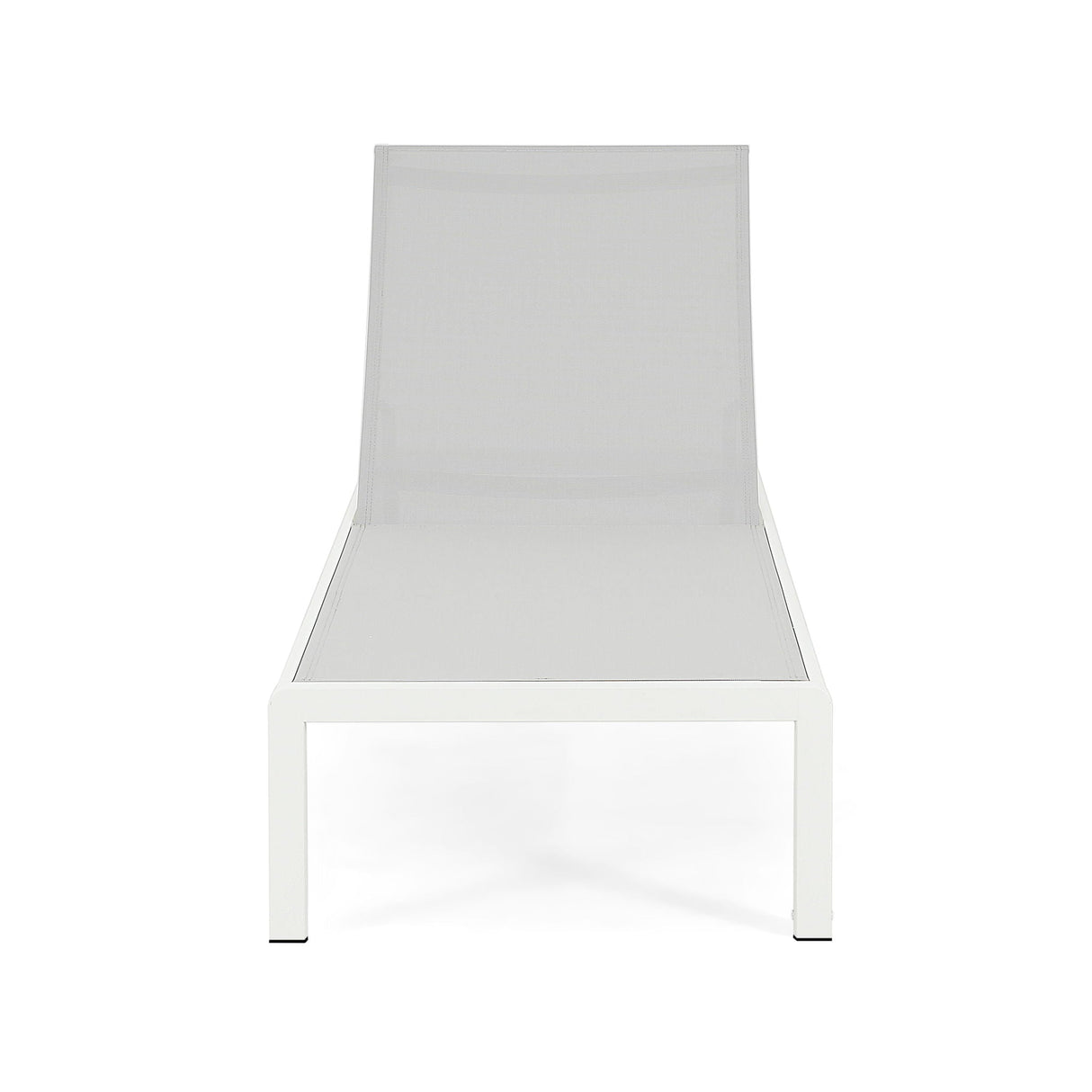 Outdoor Patio Chaise Lounge With 5 Reclining Positions
