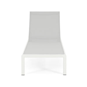 Outdoor Patio Chaise Lounge With 5 Reclining Positions