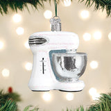 White Mixer Ornament by Old World Christmas