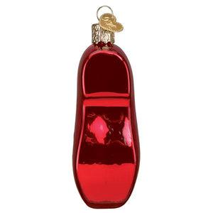 Wooden Clog Ornament Handcrafted Christmas Decoration