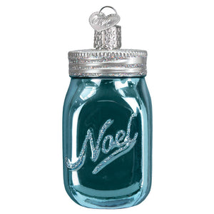 Mason Jar Ornament by Old World Christmas