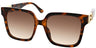 Sean John Large Square Sunglasses in Tortoise Lord & Taylor