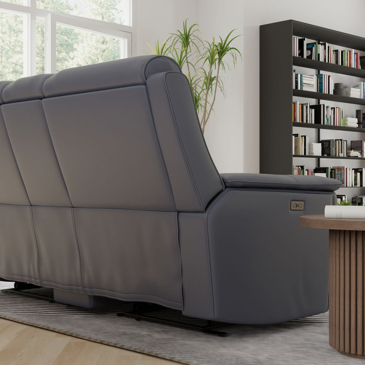 Oslo - Dual Power Reclining Loveseat with Console